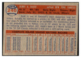 1957 Topps Baseball #240 Hank Bauer Yankees EX-MT 537407