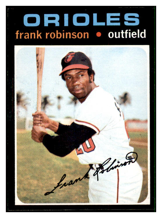 1971 Topps Baseball #640 Frank Robinson Orioles EX-MT 537409