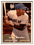1957 Topps Baseball #055 Ernie Banks Cubs EX-MT/NR-MT 537411