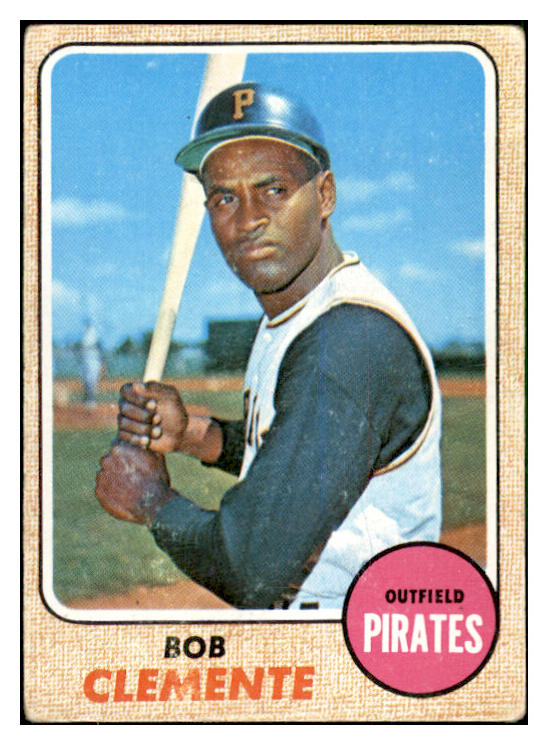 1968 Topps Baseball #150 Roberto Clemente Pirates VG 537423