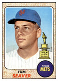 1968 Topps Baseball #045 Tom Seaver Mets VG-EX 537429