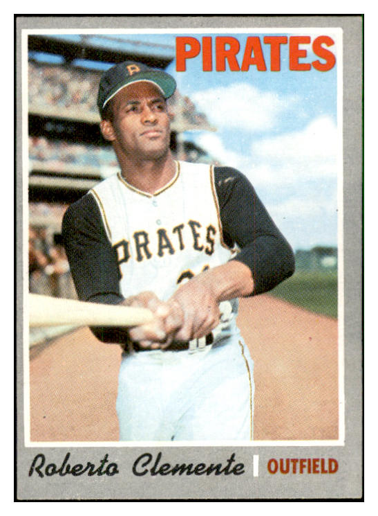 1970 Topps Baseball #350 Roberto Clemente Pirates EX+/EX-MT 537431
