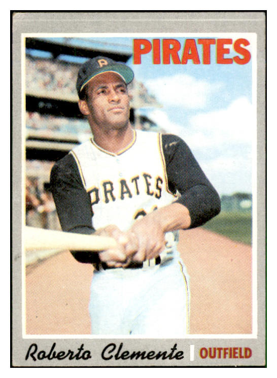 1970 Topps Baseball #350 Roberto Clemente Pirates VG-EX 537433