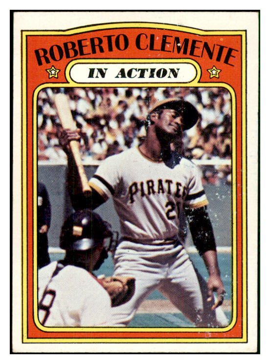 1972 Topps Baseball #310 Roberto Clemente IA Pirates EX-MT 537440