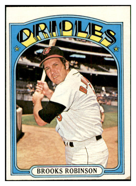 1972 Topps Baseball #550 Brooks Robinson Orioles VG-EX 537444