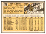 1963 Topps Baseball #510 Ken McBride Angels VG-EX 537445