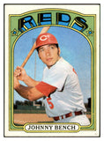 1972 Topps Baseball #433 Johnny Bench Reds EX-MT 537448