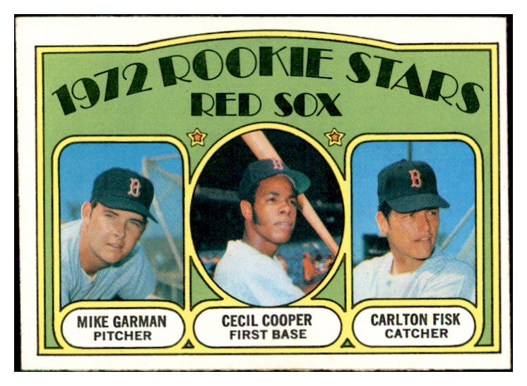 1972 Topps Baseball #079 Carlton Fisk Red Sox EX-MT 537450