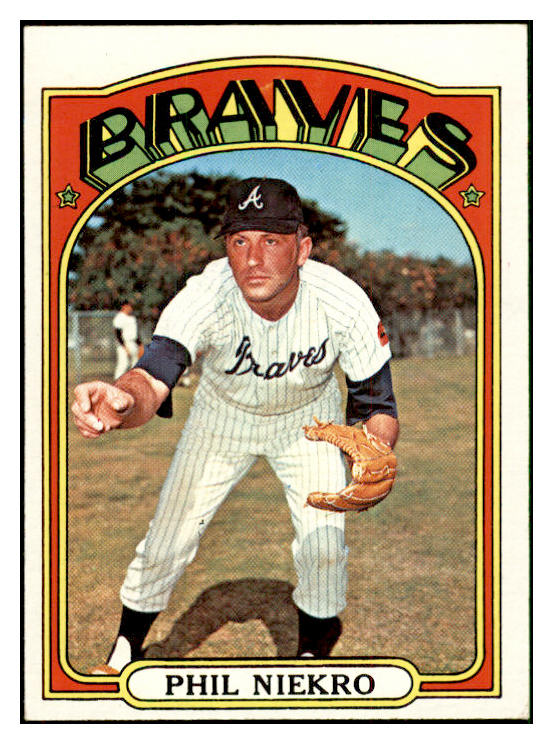 1972 Topps Baseball #620 Phil Niekro Braves EX-MT 537452