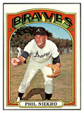 1972 Topps Baseball #620 Phil Niekro Braves EX-MT 537452
