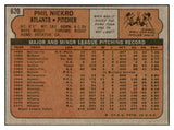1972 Topps Baseball #620 Phil Niekro Braves EX-MT 537452
