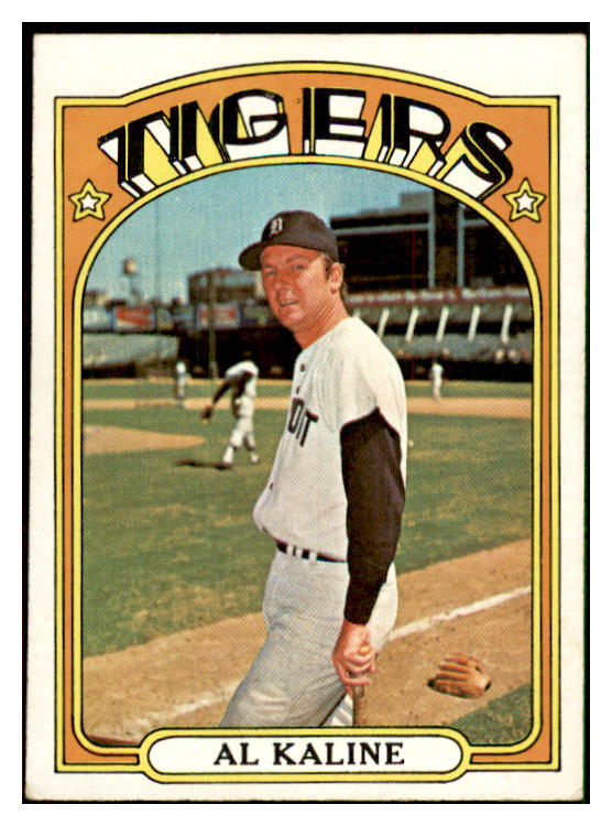 1972 Topps Baseball #600 Al Kaline Tigers EX 537454