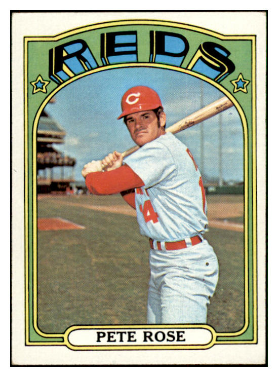 1972 Topps Baseball #559 Pete Rose Reds EX 537455