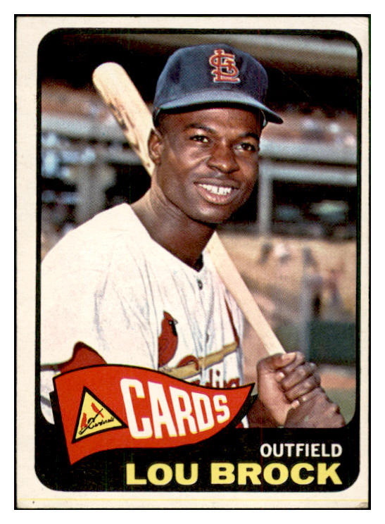 1965 Topps Baseball #540 Lou Brock Cardinals VG-EX 537462