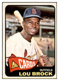1965 Topps Baseball #540 Lou Brock Cardinals EX-MT 537463