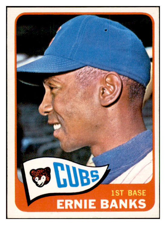 1965 Topps Baseball #510 Ernie Banks Cubs EX+/EX-MT 537466
