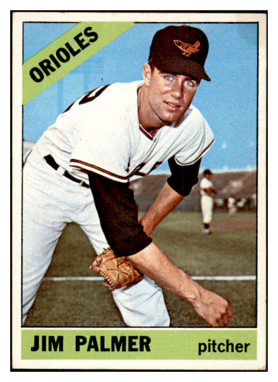 1966 Topps Baseball #126 Jim Palmer Orioles EX-MT 537470