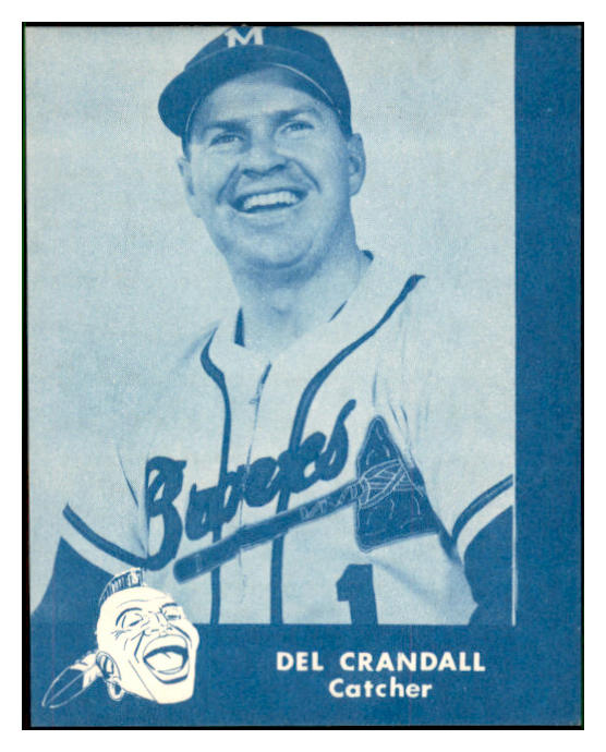 1960 Lake To Lake Del Crandall Braves NR-MT 537480