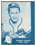 1960 Lake To Lake Johnny Logan Braves NR-MT 537481