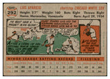 1956 Topps Baseball #292 Luis Aparico White Sox VG-EX 537506
