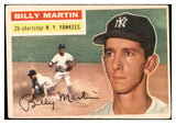 1956 Topps Baseball #181 Billy Martin Yankees VG-EX 537514