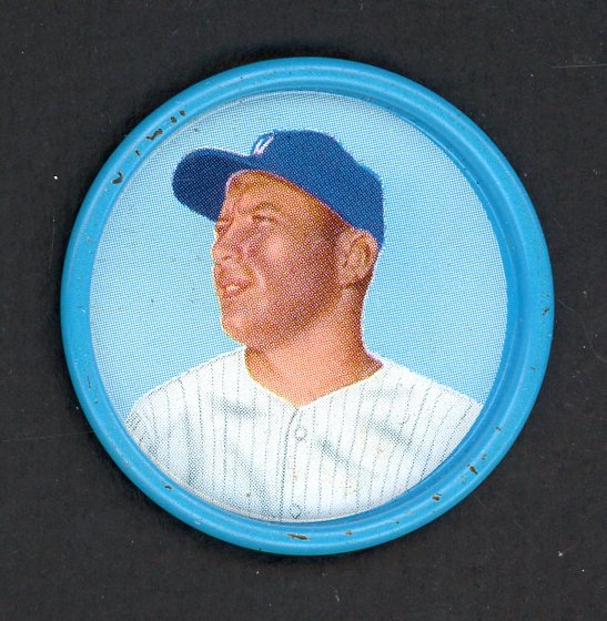 1963 Salada Baseball #056 Mickey Mantle Yankees EX+ 537536