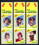 1982 Squirt Panels Complete Set EX-MT/NR-MT Brett Schmidt 537551