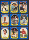 1981 Fleer Baseball Stickers Complete Set EX-MT Ryan Henderson 537565
