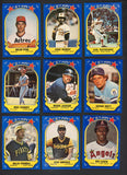 1981 Fleer Baseball Stickers Complete Set EX-MT Ryan Henderson 537566