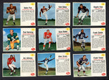 1962 Post Football Complete Set Nice Brown Ditka Tarkenton 537569