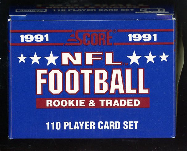 1991 Score Supplemental Football Complete Set Lott Maryland 537587