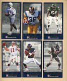 1993 Gameday Rookie Standouts Complete Set EX-MT/NR-MT Bettis 537605