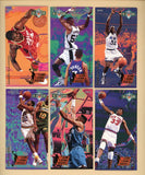 1993 Fleer Jam Session Slam Dunk Heroes Complete Set EX-MT/NR-MT 537606