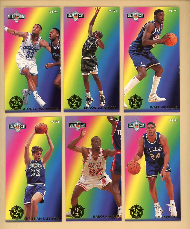 1993 Fleer Jam Session Second Year Stars Complete Set EX-MT/NR-MT 537607