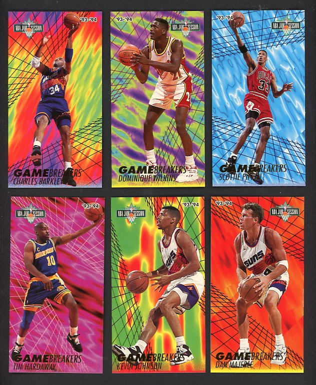 1993 Fleer Jam Session Game Breakers Complete Set EX-MT/NR-MT 537609