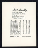 1974 Capital Publishing #077 Bill Bradley Indians NR-MT 537643