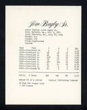 1974 Capital Publishing #096 Jim Bagby Indians EX-MT 537660