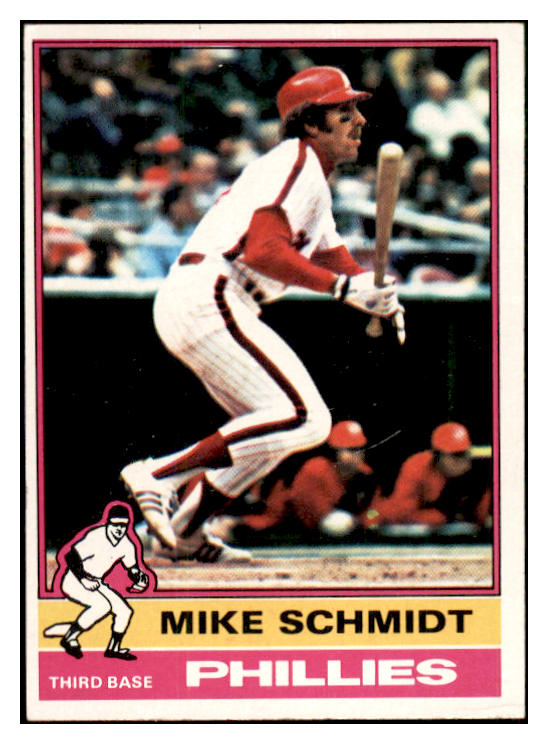 1976 Topps Baseball #480 Mike Schmidt Phillies EX 537676