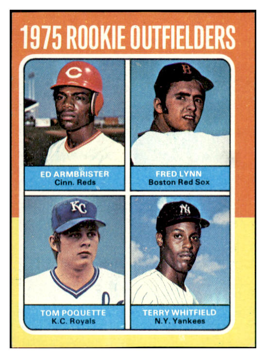1975 Topps Baseball #622 Fred Lynn Red Sox EX 537678