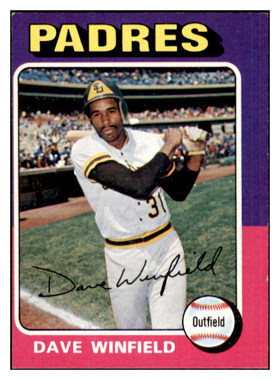 1975 Topps Baseball #061 Dave Winfield Padres EX 537679
