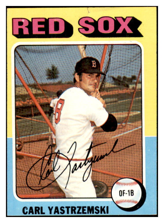 1975 Topps Baseball #280 Carl Yastrzemski Red Sox VG 537681