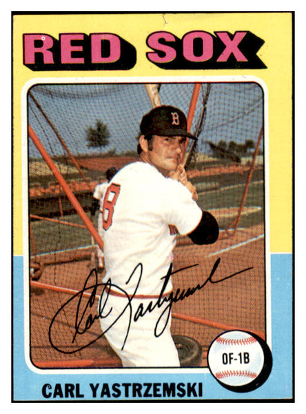 1975 Topps Baseball #280 Carl Yastrzemski Red Sox VG 537681