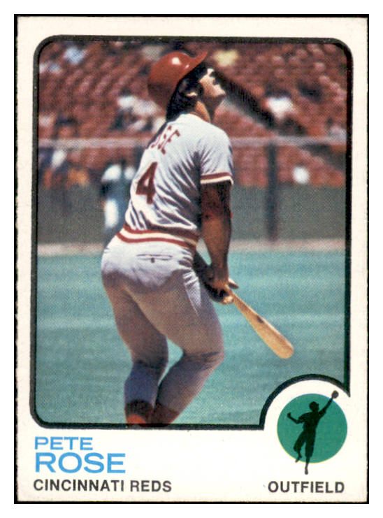 1973 Topps Baseball #130 Pete Rose Reds EX 537685