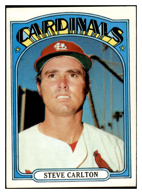 1972 Topps Baseball #420 Steve Carlton Cardinals EX 537688