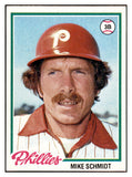 1978 Topps Baseball #360 Mike Schmidt Phillies NR-MT 537694