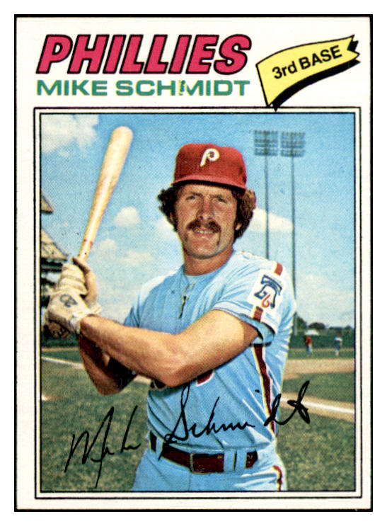 1977 Topps Baseball #140 Mike Schmidt Phillies NR-MT 537695