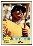 1976 Topps Baseball #500 Reggie Jackson A's NR-MT 537702