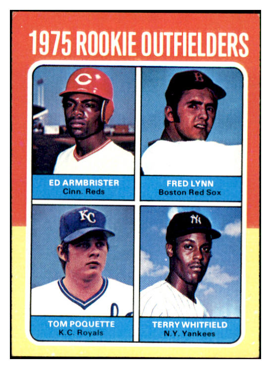 1975 Topps Baseball #622 Fred Lynn Red Sox EX-MT 537705