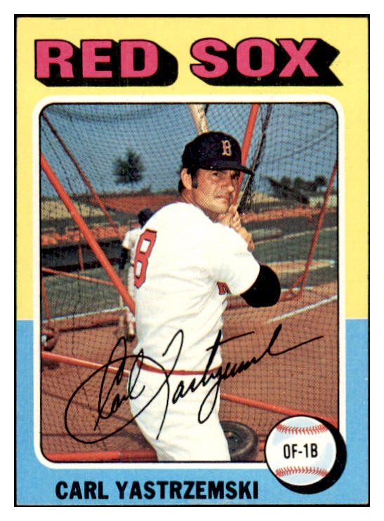 1975 Topps Baseball #280 Carl Yastrzemski Red Sox EX-MT 537706