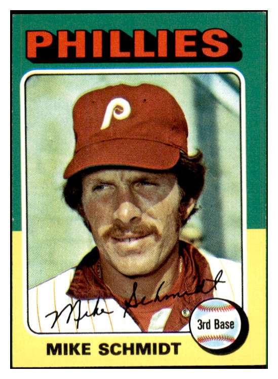 1975 Topps Baseball #070 Mike Schmidt Phillies NR-MT 537715